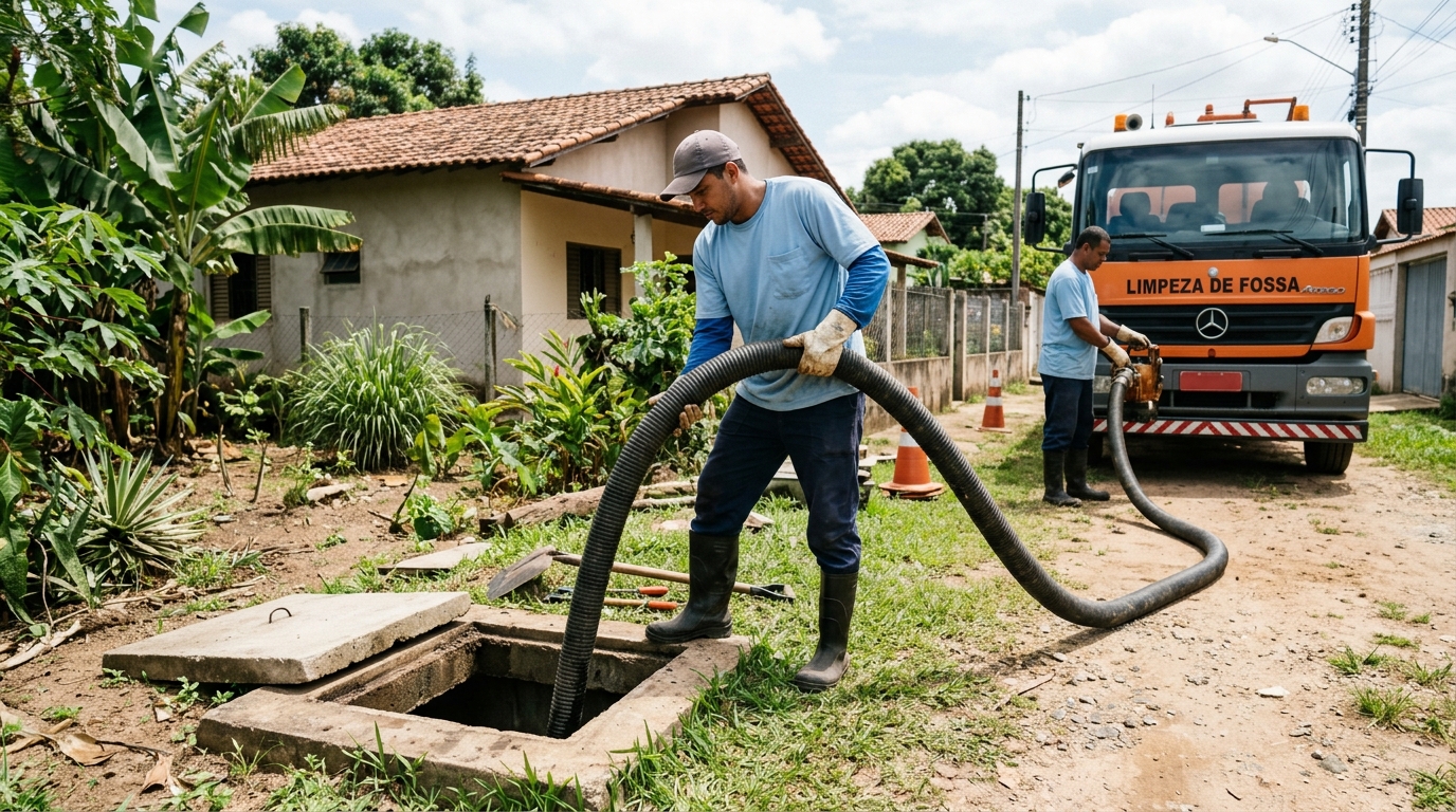 Desentupimento de Fossa em João Pessoa‑PB