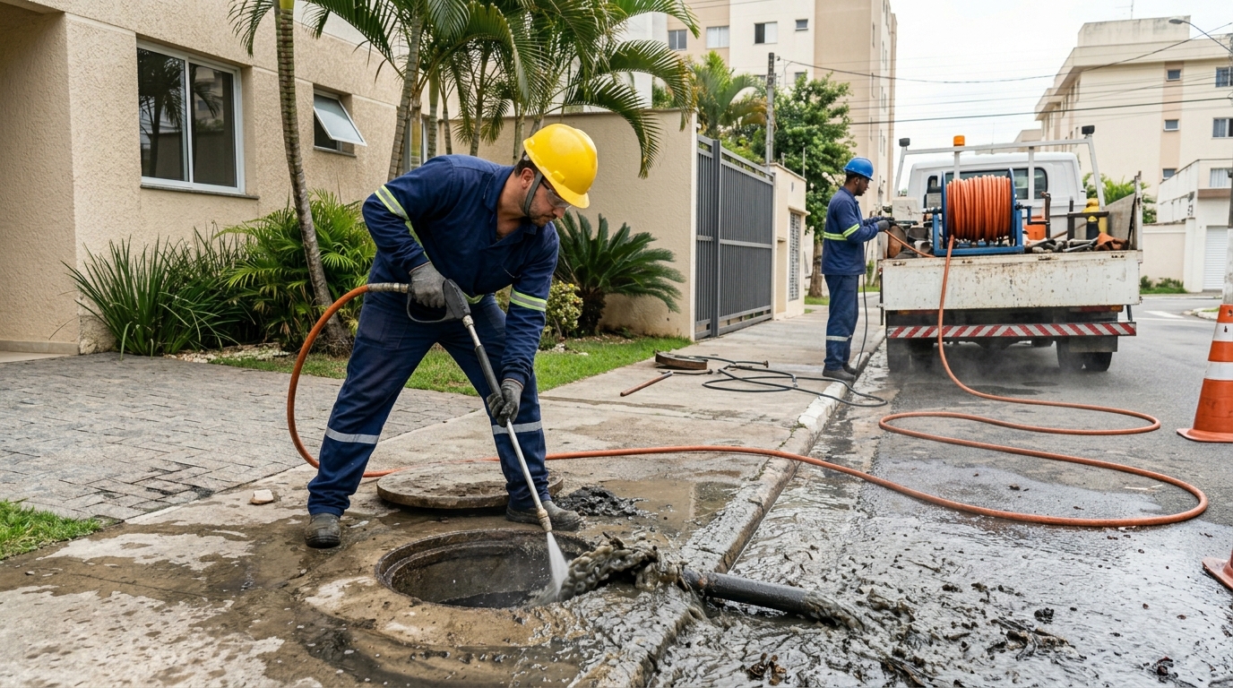 Hidrojateamento Industrial em João Pessoa‑PB