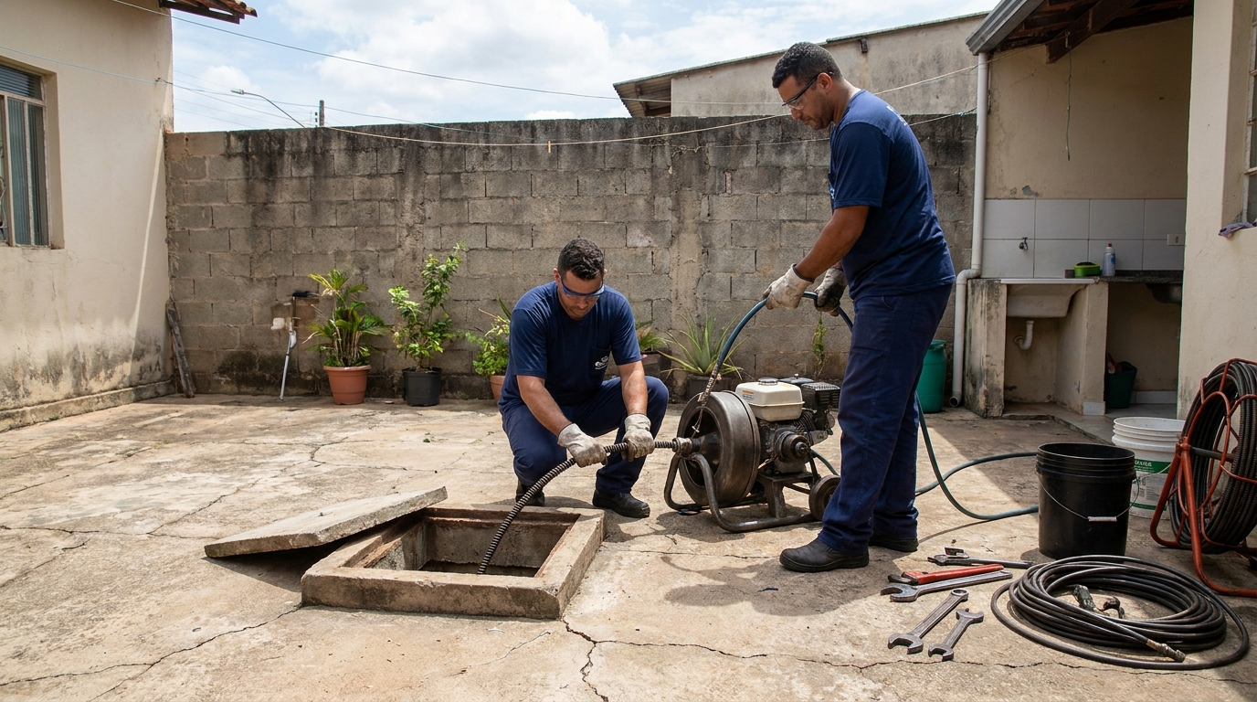 Sucção de Resíduos em João Pessoa‑PB